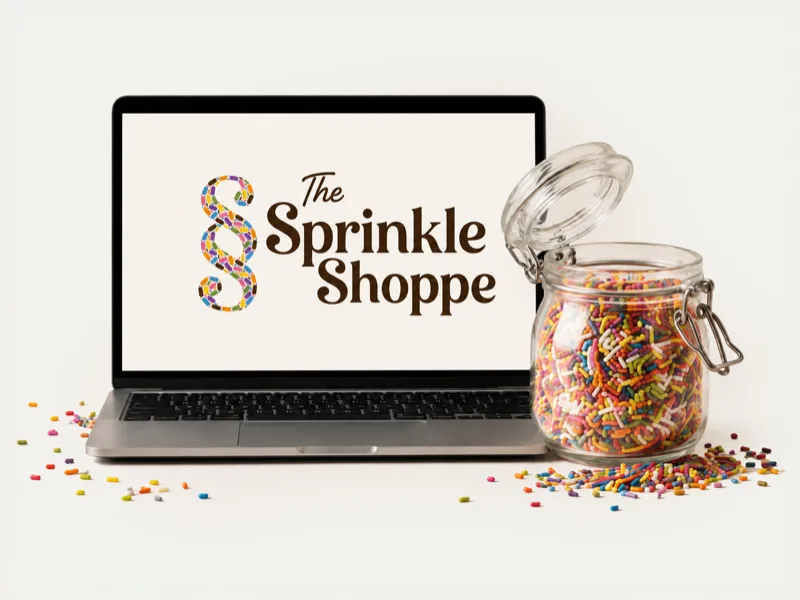 The Sprinkle Shoppe interactive candy factory website